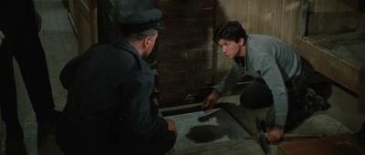 Right through the middle of the foundation - The Great Escape