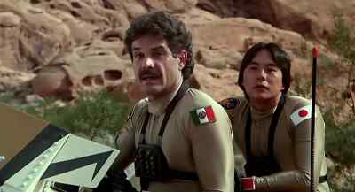 Right this way, folks, if you would. - Megaforce