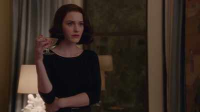 Right, with the shawl and the
stove pipe hat and the string tie. - The Marvelous Mrs. Maisel