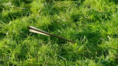 Right, so you've seen how far my
arrow has gone - Sword, Musket & Machine Gun: Britain's Armed History