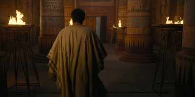 Rightly have you spoken.
You will never see my face again. - Testament: The Story of Moses