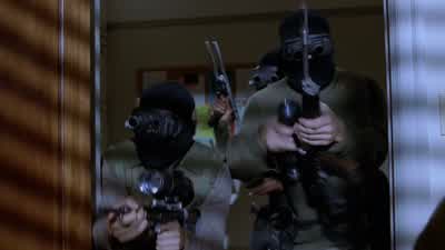 RILEY: No, hold your fire! - Buffy the Vampire Slayer