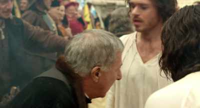 Rinaldo robbed the ball from Cosimo.
Welcome to the nobility, eh? - Medici: Masters of Florence