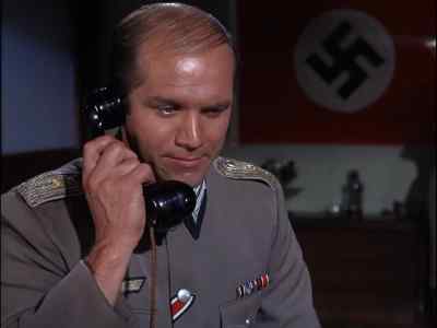 Ring Major Hermann's quarters
at once. - Hogan's Heroes
