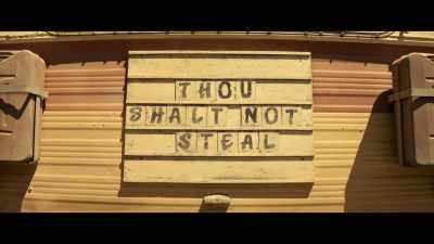 Ringer said them missionaries
told him, - Thou Shalt Not Steal