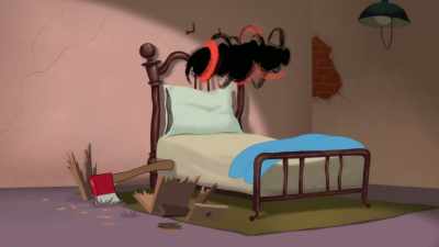 [ringing continues] - Looney Tunes Cartoons