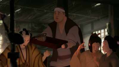 -[Ringo] Oh.
-[grunts, growls] - BLUE EYE SAMURAI