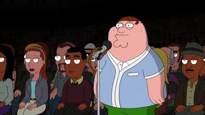 ♪ Risin' up, ♪ - Family Guy