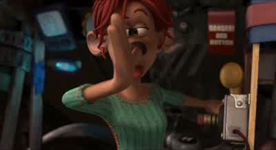 Rita! Can we go a little faster, please? We don't have to! Go, go, purple custard! Ooh! Oh! - Flushed Away