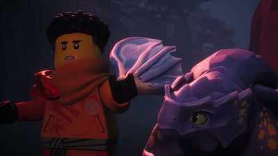[Riyu barks and growls] - LEGO Ninjago: Dragons Rising