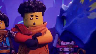 -[Riyu croaks]
-Sure, but what about you? - LEGO Ninjago: Dragons Rising