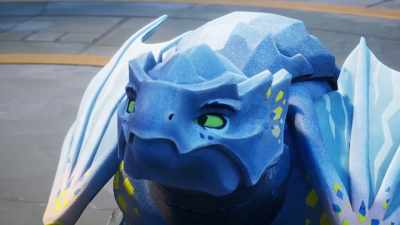 -[Riyu growling]
-Re-set! Going again! - LEGO Ninjago: Dragons Rising