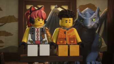[Riyu growling] - LEGO Ninjago: Dragons Rising