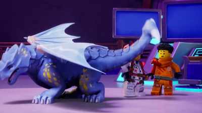 -[Riyu growls]
-[Sora and Arin cheer] - LEGO Ninjago: Dragons Rising