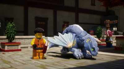 [Riyu sniffing] - LEGO Ninjago: Dragons Rising