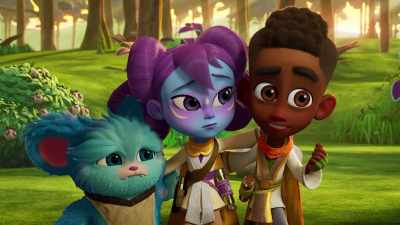 [RJ chirping] - Star Wars: Young Jedi Adventures