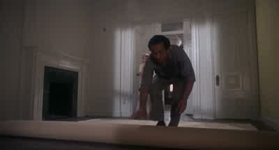 Straight up to the left. - Rosemary's Baby
