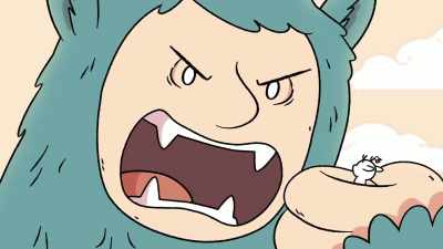 -[roaring]
-[Alfur grunting] - Hilda