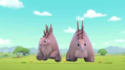 (roaring) - Dino Ranch