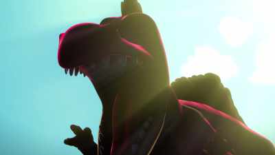 (roaring) - Dino Ranch