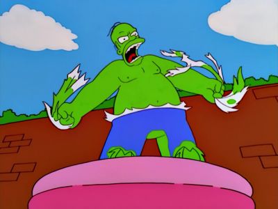 (ROARING) - The Simpsons