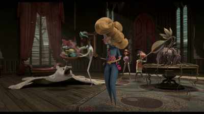 -(ROARS)
-(GLENN SHRIEKS) - The Addams Family