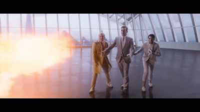 [roars] - Good Omens