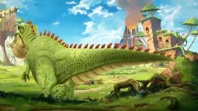 (roars) - Gigantosaurus