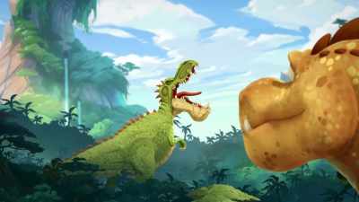 (roars) - Gigantosaurus