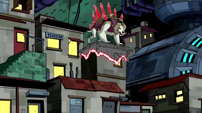 >> [ ROARS ]
[ SNARLING ] - Ben 10: Omniverse