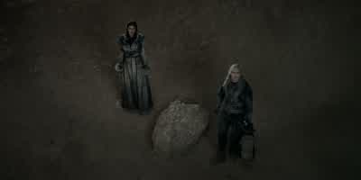 Sir Witcher and his sorceress. - The Witcher
