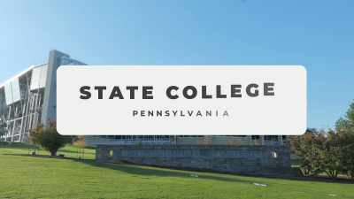 [Rob] Large capacity stadiums,
such as Beaver Stadium, - Plastic Earth