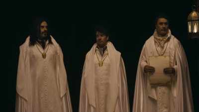 -Rob... Wh...
Is Rob here? Is...
-Couldn't make it. - What We Do in the Shadows