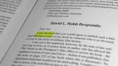 Robb shot back, calling the review libelous. - Theaters of War