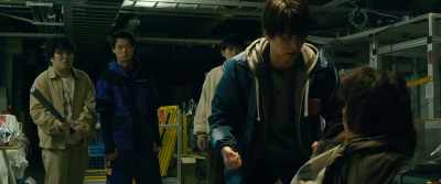 Robbery, really? No disguises?
Think stuff through. - Kaiji: Final Game