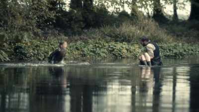 Robert saw them just
as they was coming out, - Magpie Murders