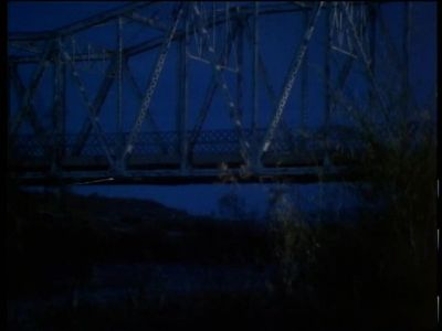 ROBERT STACK (VOICEOVER): On a
little-used suspension bridge - Unsolved Mysteries