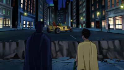 ROBIN Holy trench warfare - Batman: Return of the Caped Crusaders
