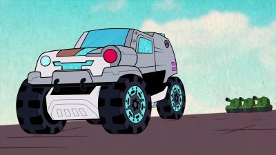 [Robin]
I'll be parked here waiting
for just the right moment. - Teen Titans Go!