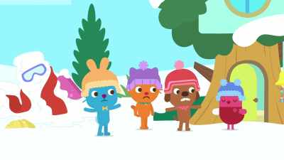 Robin, you saw Boingy Bear? - Sago Mini Friends
