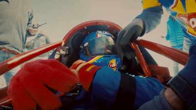 ROBINSON: Got up to right around
378 miles an hour, - One Strange Rock