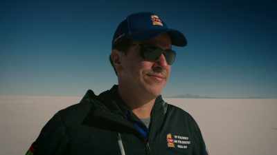 ROBINSON: We're here in Bolivia - One Strange Rock