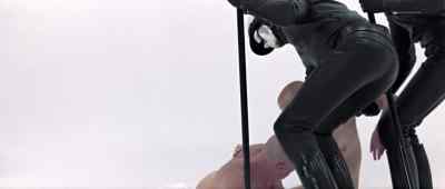 ROBOT 1: Come on, stand up.
ROBOT 2: We are only here to help you. - THX 1138