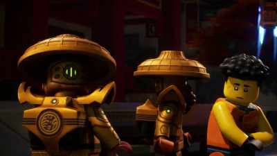[robot chattering] - LEGO Ninjago: Dragons Rising