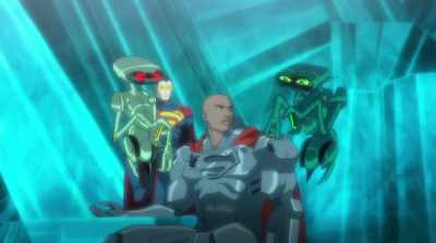 [robots whizzing] - The Death and Return of Superman