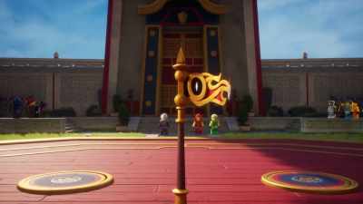 [Roby] Whoo, a classic.
Capture the flag! - LEGO Ninjago: Dragons Rising