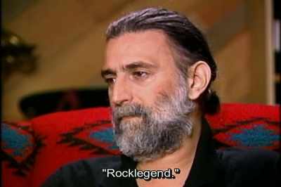 "Rock legend." - Eat That Question