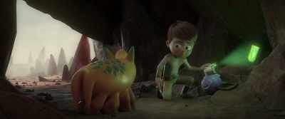 Rock monsters, that's
what's scaring you? - Astro Kid