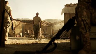 (rock music bleeds
from headphones) - SEAL Team
