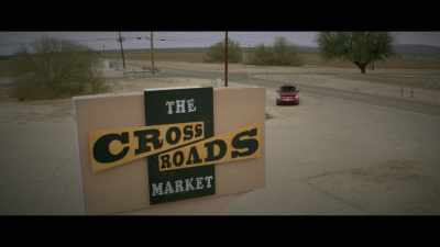 (rock music continues) - The Crossroads